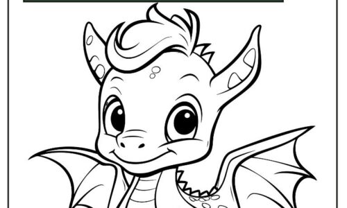 Dragon coloring pages printable