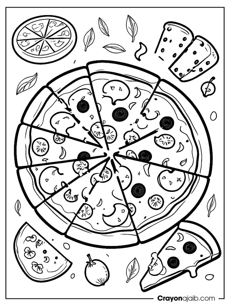 1 whole pizza with toppings for children ca