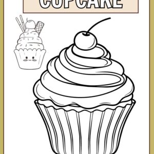 Best cupcake coloring pages ideas