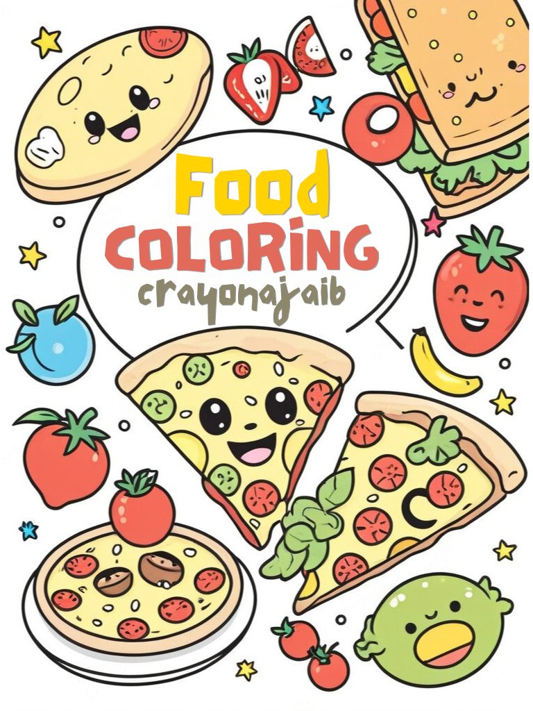 Food coloring book collections