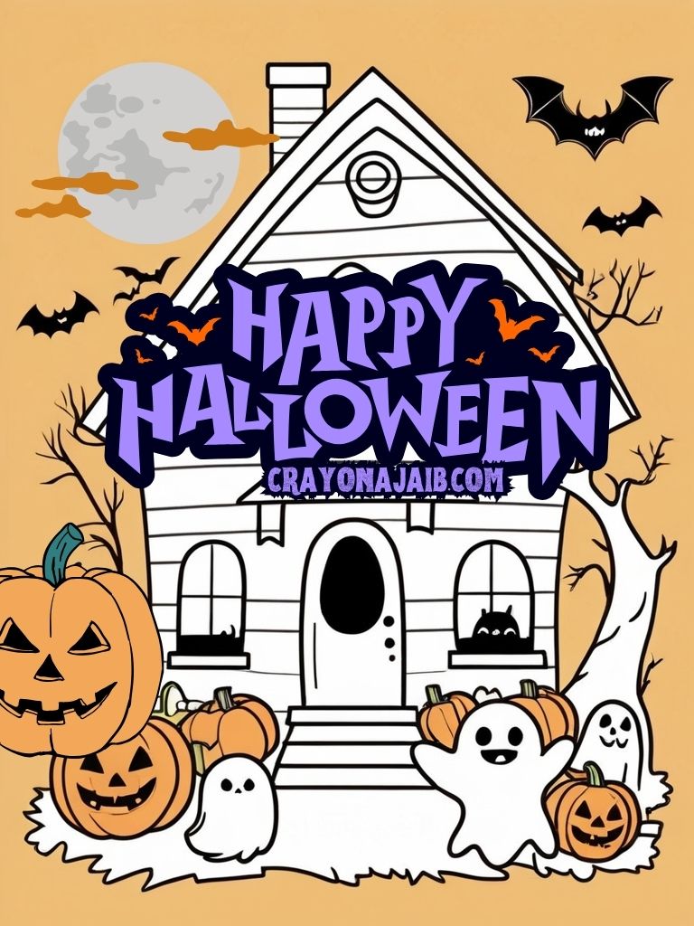 Free printable halloween coloring pages