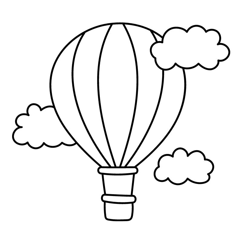 Hot air balloons