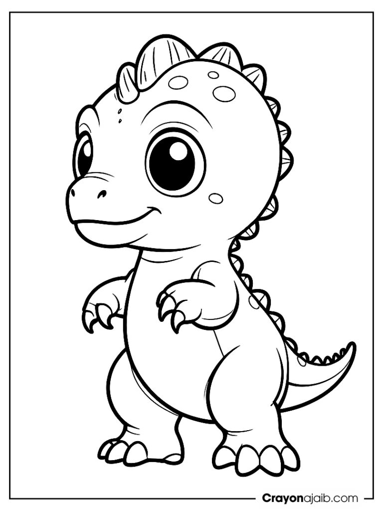 Kindergarten t rex dinosaur coloring page ca