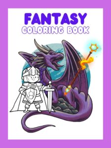 New free printable fantasy coloring pages for kids