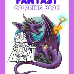 New free printable fantasy coloring pages for kids