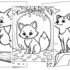 Best fox coloring pages to download today ca