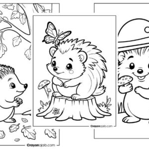 Best hedgehog coloring pages for preschooler ca